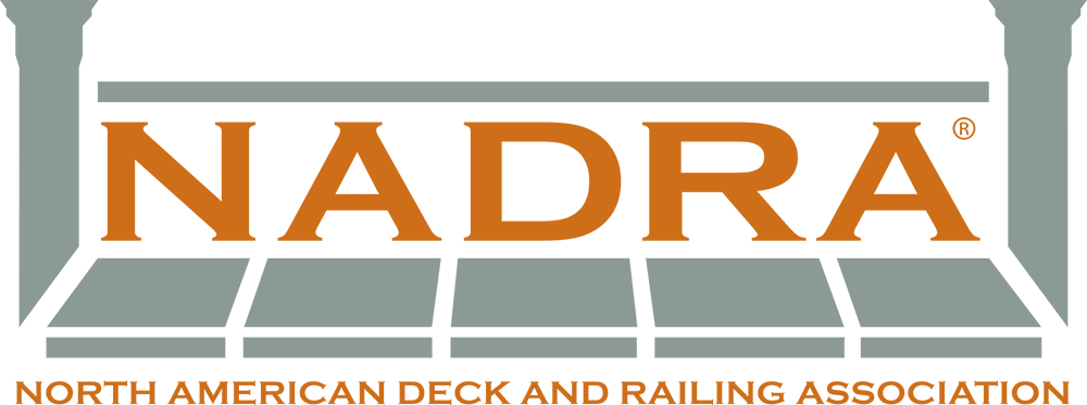 The logo for the North American Deck and Railing Association.
