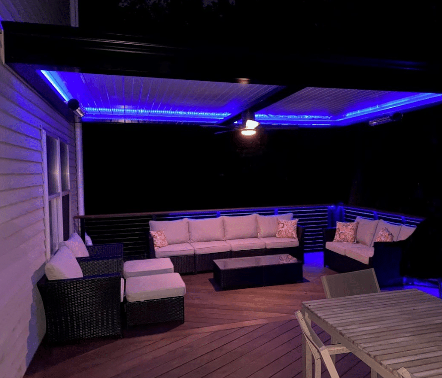 Deck Lighting installation services near me in st louis county Missouri